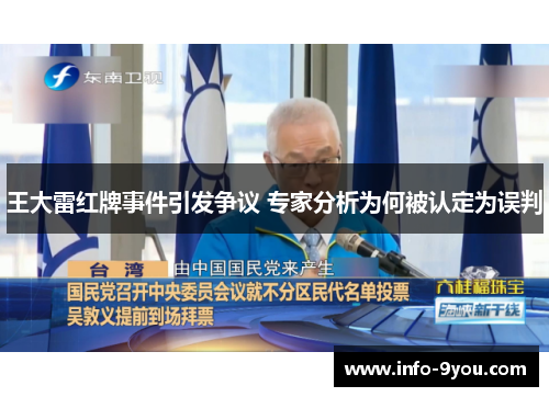 王大雷红牌事件引发争议 专家分析为何被认定为误判