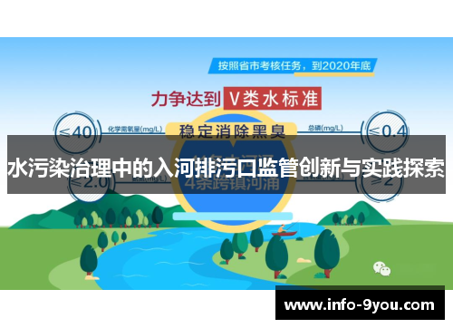 水污染治理中的入河排污口监管创新与实践探索