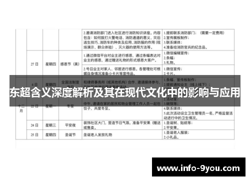 东超含义深度解析及其在现代文化中的影响与应用